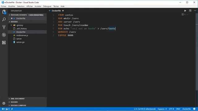 [Docker] 03 - Le dockerfile смотреть онлайн