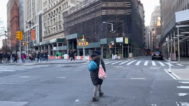 Entire Whitehall Street , Broadway And Canal Street Walking Tour [4K HDR]