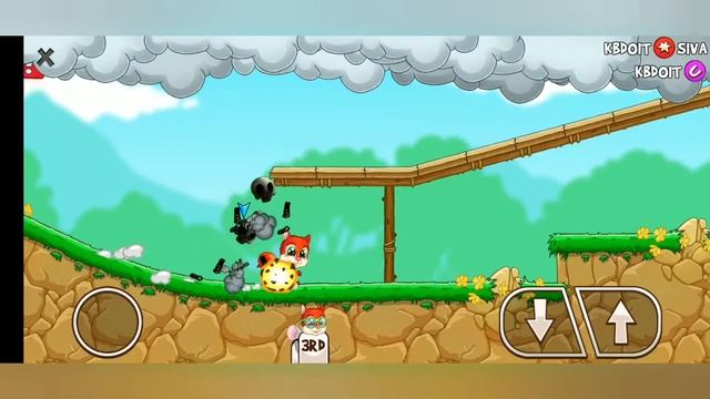 Fun Run 3 BUMPY BURROWS Game Start | (Android,ios free games) | Gameplay Walkthrough смотреть онлайн