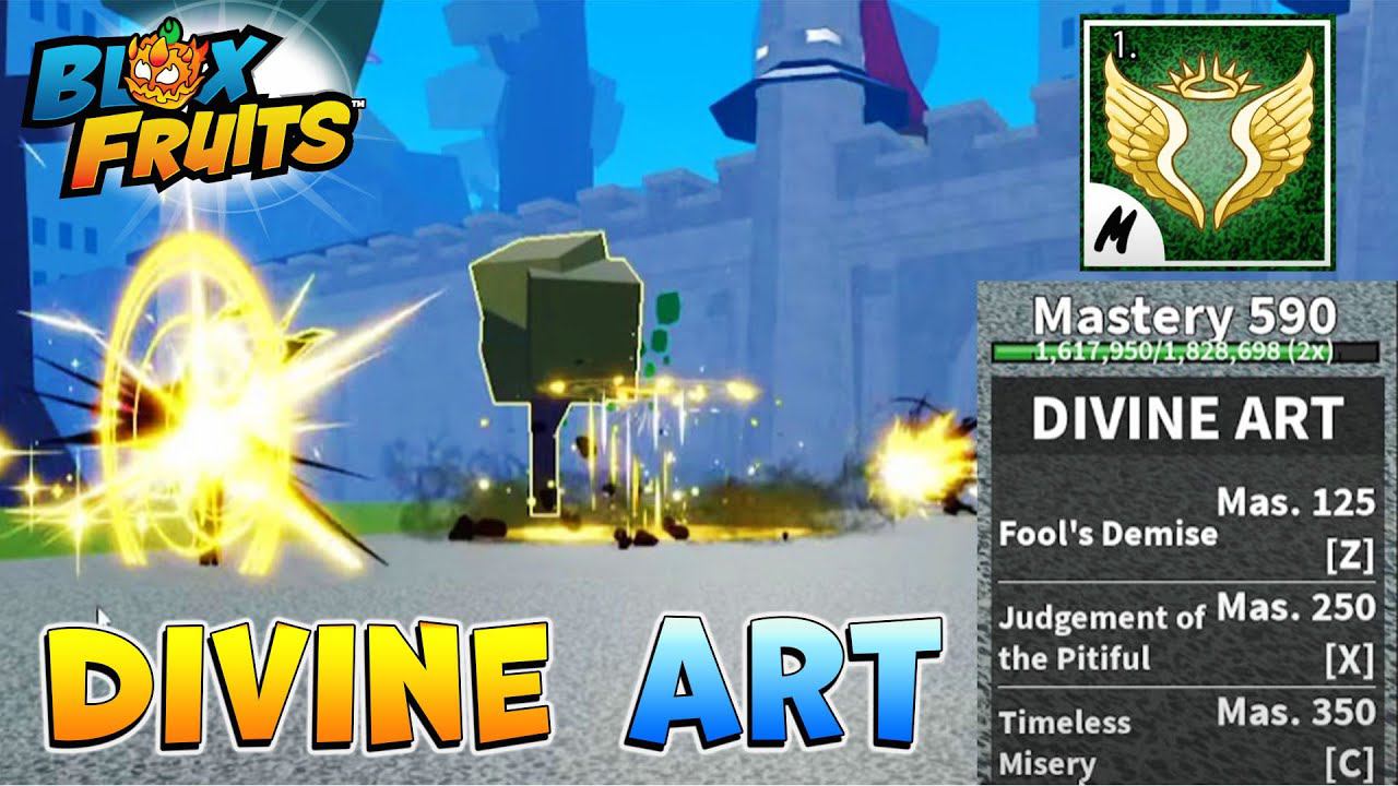 НОВЫЙ АНГЕЛЬСКИЙ СТИЛЬ БОЯ Divine Art - Сливы Блокс Фрутс Roblox Blox Fruits смотреть онлайн