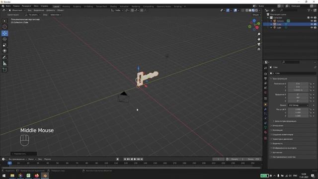 Blender - Из точки до рендера 3d модели (неправильная топология) смотреть онлайн