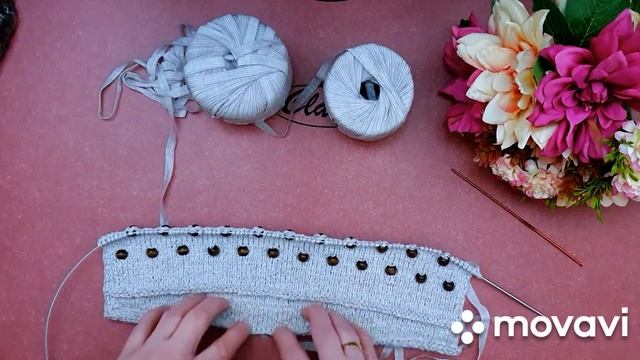 Вязание. Новый процесс,,Супер простая сумка спицами//Katia OLA// СП ,, ВЯЖЕМ СУМКИ " смотреть онлайн