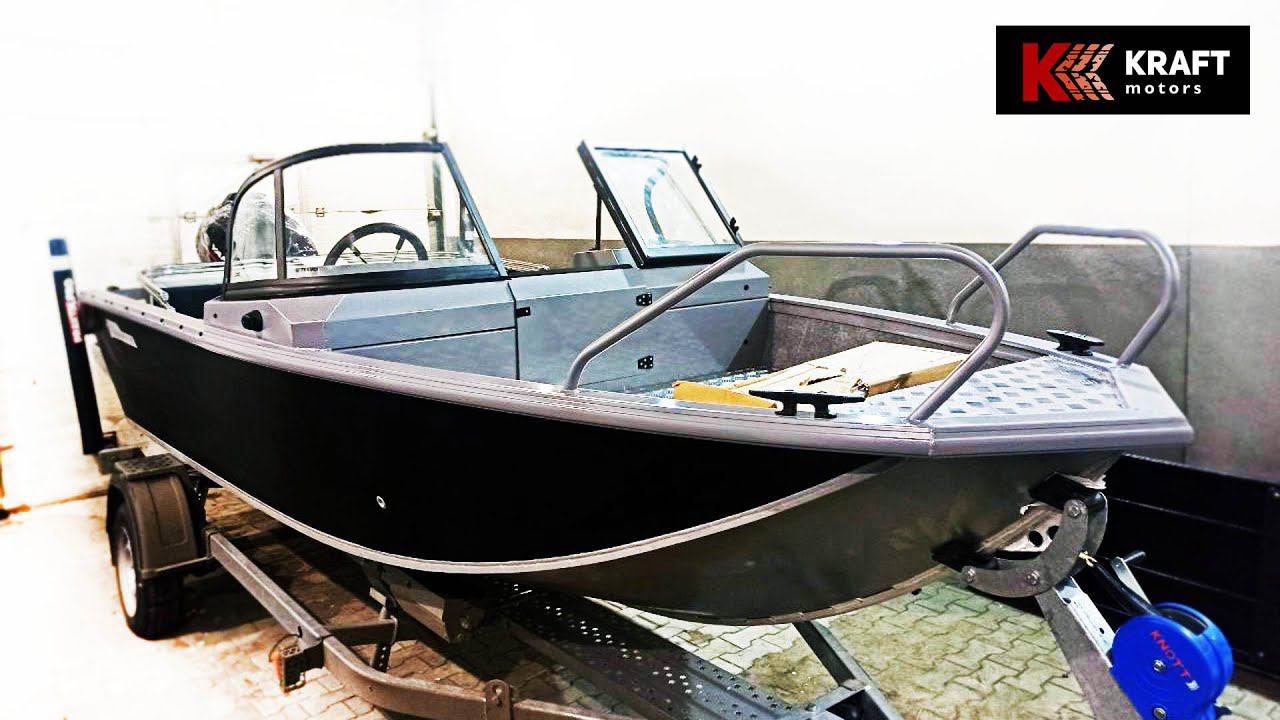 Обзор: Лодка Volzhanka 46 Fish + мотор Yamer EF60 Fvel-T
