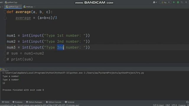 Python #14 Functions and Docstring смотреть онлайн