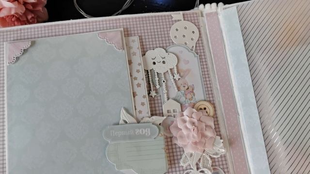 Фотоальбом первого года жизни с нуля своими руками\Анонс МАСТЕР КЛАССА\скрапбукинг смотреть онлайн