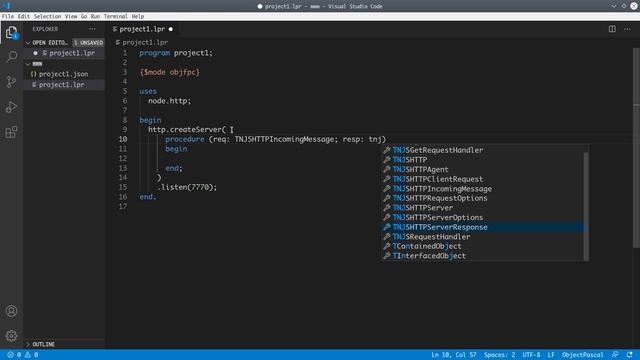 Pas2JS - #2 HTTP Server in 2 minutes смотреть онлайн