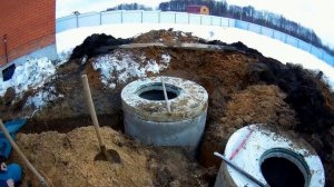 Правильный септик из бетонных колец для дома и дачи! Тепловода-оз.ру