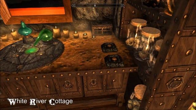 White River Cottage - Skyrim Special Edition House Mod for PC смотреть онлайн