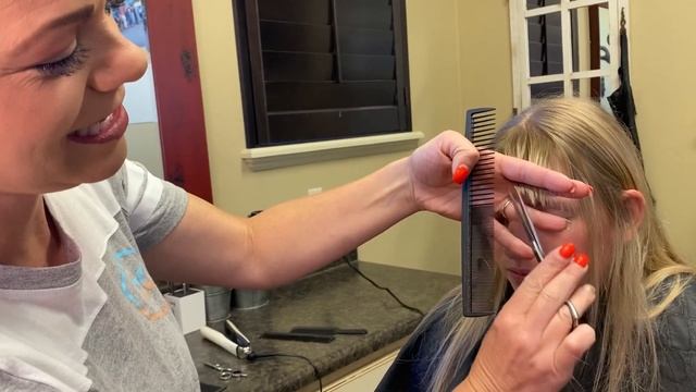 How To Cut Soft Fringe Bangs смотреть онлайн