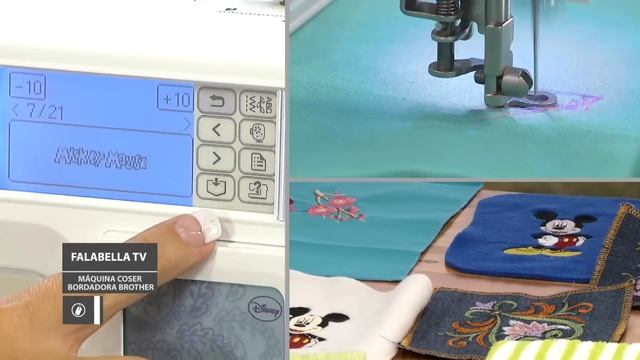 Máquina de Coser y Bordadora Brother Falabella TV Tutorial смотреть онлайн
