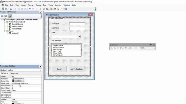 Create a VBA Userform with Drop Down Lists & Option Buttons смотреть онлайн