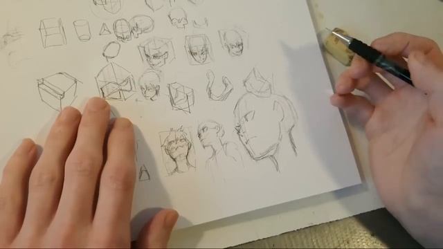 How To Draw Anime Heads From Any Angle | Anatomy Tutorial смотреть онлайн