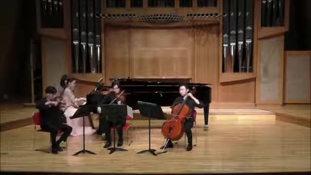 Quartet for Violin, Viola, Cello, and Piano Op.30 1st movement Anime_트리오 피아체레 смотреть онлайн