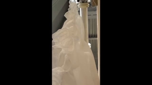 Французская штора на системе "Лифт-Электро" смотреть онлайн