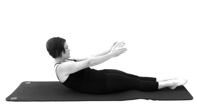 Pilates Matwork Beginner - Roll Up - Rolldown смотреть онлайн