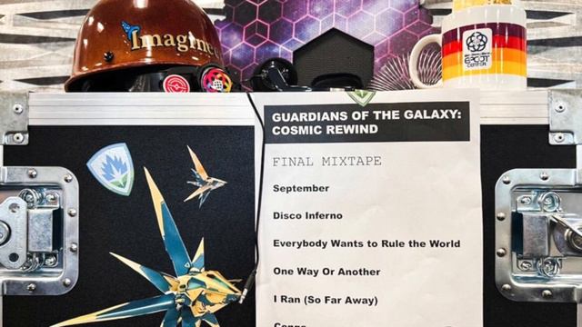 Guardians Of The Galaxy Cosmic Rewind Soundtrack-
