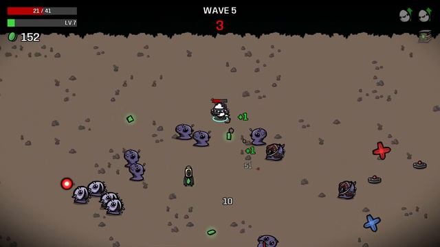 WE DON'T EVEN HAVE HORNS!!? The Bull! Danger 5 | Brotato смотреть онлайн