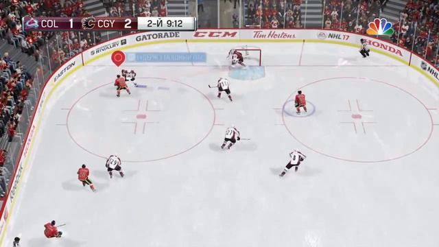 NHL 17 PS4. 100th Regular Season real 2016-2017. COL at CGY. 01.04.2017. (NBCSN) ! смотреть онлайн