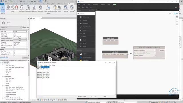 HOW TO QUICKLY CREATE WORKSETS WITH DYNAMO смотреть онлайн