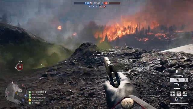 Battlefield 1. Геймплей без комментариев. [Высоты Вердена] смотреть онлайн