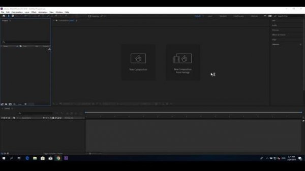 Adobe After Effect 2019 Portable 64-bit برنامج ادوبى افتر ايفكت نسخة محمولة