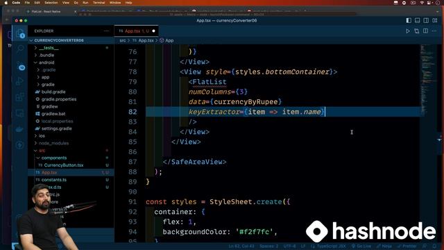 Implementing FlatList in React Native смотреть онлайн