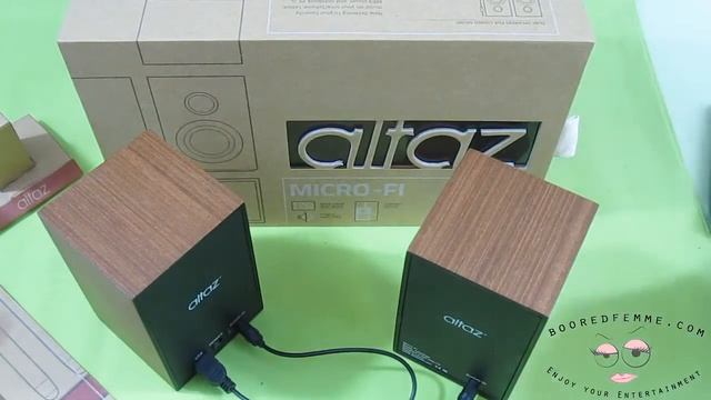 Altaz Micro-Fi Speaker Review смотреть онлайн