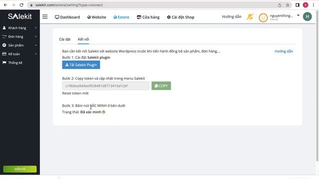 Bài 1.3 Kết nối Salekit.com với Wordpress | Automation Marketing | Crm automation смотреть онлайн