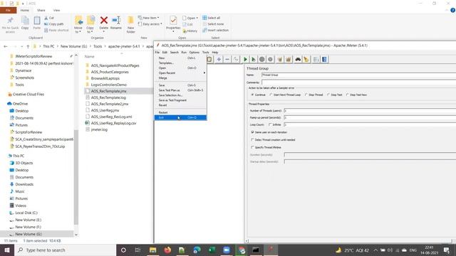 JMeter - How to open a JMeter script by just double clicking a .jmx file in Windows OS смотреть онлайн