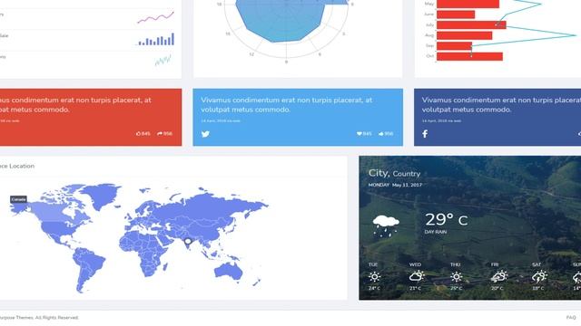 Ekan Responsive Admin Dashboard Template and Bootstrap Templates смотреть онлайн