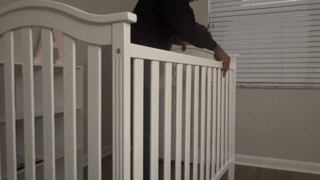 Assembling Baby Relax 3 In 1 Convertible Crib смотреть онлайн