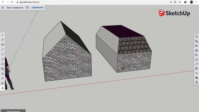 SketchUP Урок 1 - Знакомство SketchUP WEB