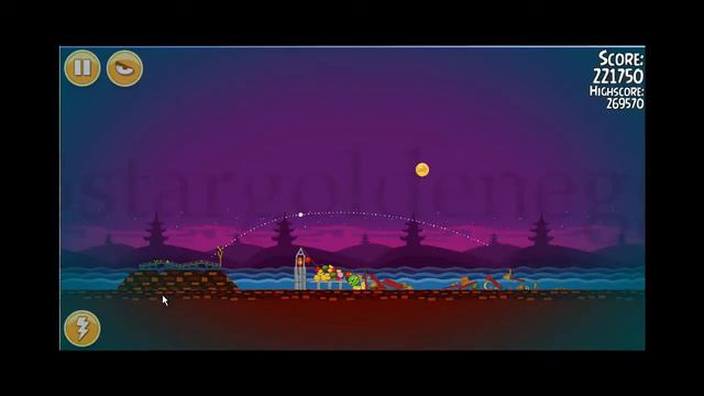 Angry Birds Seasons Moon Festival Pig Days 1-9 by 3stargoldenegg смотреть онлайн