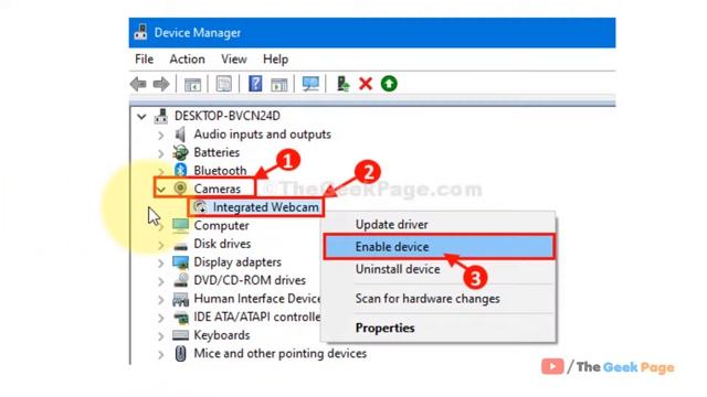 Windows Hello couldn't turn camera ON Fix смотреть онлайн