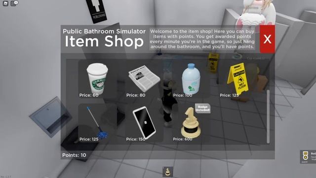 Roblox Public Bathroom Simulator how to get Professional Time Waster Badge смотреть онлайн