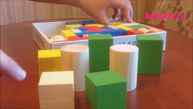 Конструктор Цветной 43 детали Томик смотреть онлайн