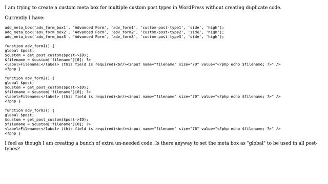 Wordpress: Global custom meta box (3 Solutions!!) смотреть онлайн