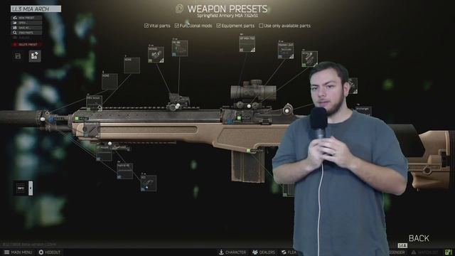 Escape from Tarkov - M1A builds for meta and budget смотреть онлайн