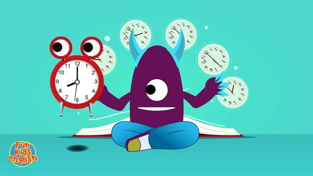 Tell The Time Song | Learn To Tell Time For Kids | Fun Kids English