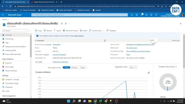 Ingest Data from Azure SQL Database : Databricks & Pyspark смотреть онлайн