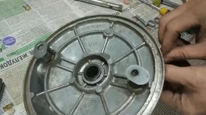 Передний тормоз мотоцикла Урал.