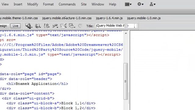 การสร้าง application ด้วย Adobe Dreamweaver CS6 part1 смотреть онлайн