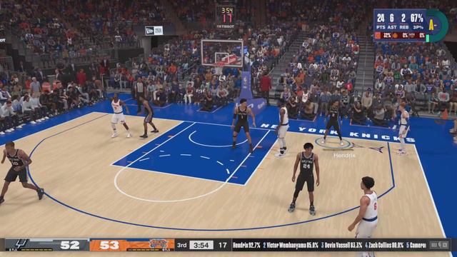 NBA 2K24 MyCAREER - Kai Vs Julius Randle! 40 PT Game In MSG! смотреть онлайн