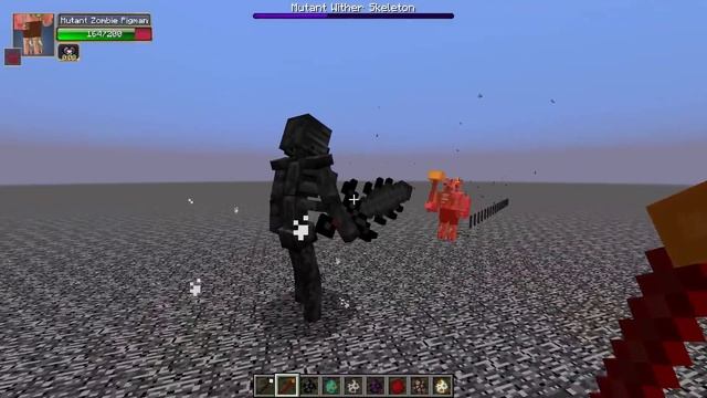 Mutant Wither Skeleton Vs. Mutant Monsters in Minecraft смотреть онлайн
