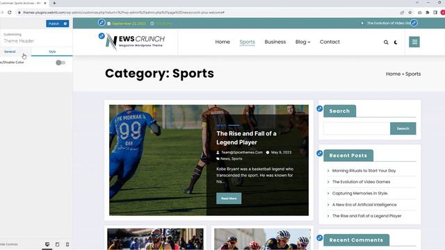 Getting Started with Newscrunch WordPress Theme смотреть онлайн