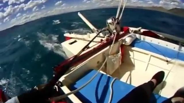Cross 18 Trimaran Bear Lake Utah After Overboard Incident смотреть онлайн