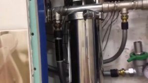 АКВАЩИТ фильтр для очистки воды от извести из скважины. Фильтр для воды от извести для дома для дачи