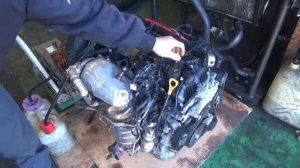 Проверка давления масла в двигателе D4HA DU843229 2.0 184 л.с. Sportage, ix35, Tucson, Sorento