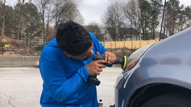 2008 HONDA Jazz/FIT(GD3) HEADLIGHT RESTORATION смотреть онлайн