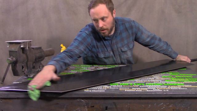 Carbon Fiber FF7 Buster Sword - Finished Build! And Special Guest! Part 4